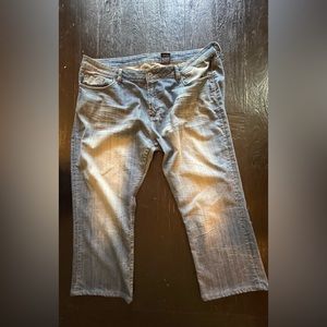 Buffalo David Bitton Mens Blue Jeans Size 42 CA 17311 RN 85705  Bootcut